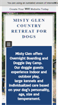 Mobile Screenshot of mistyglenkennel.com